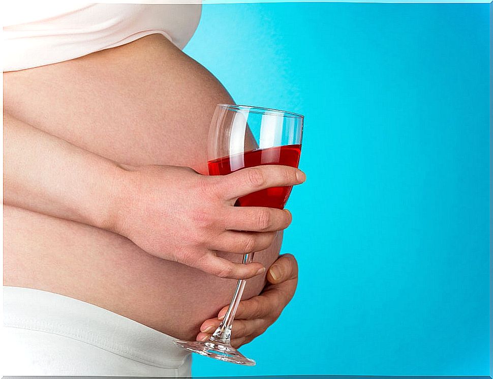 Pregnant with a drink