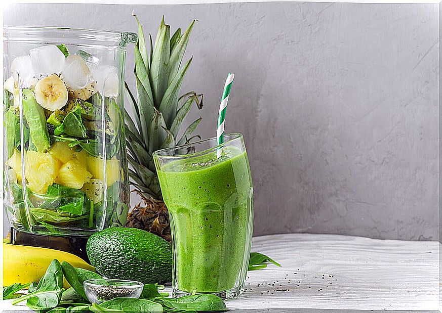 Green smoothies to purify the body.