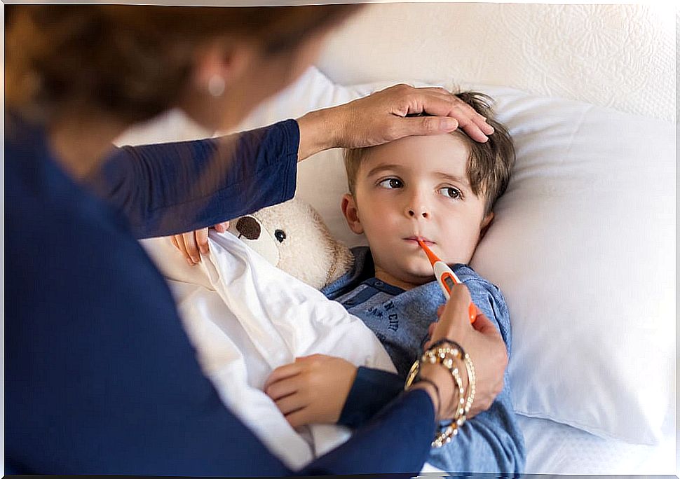 How to deal with fever in children
