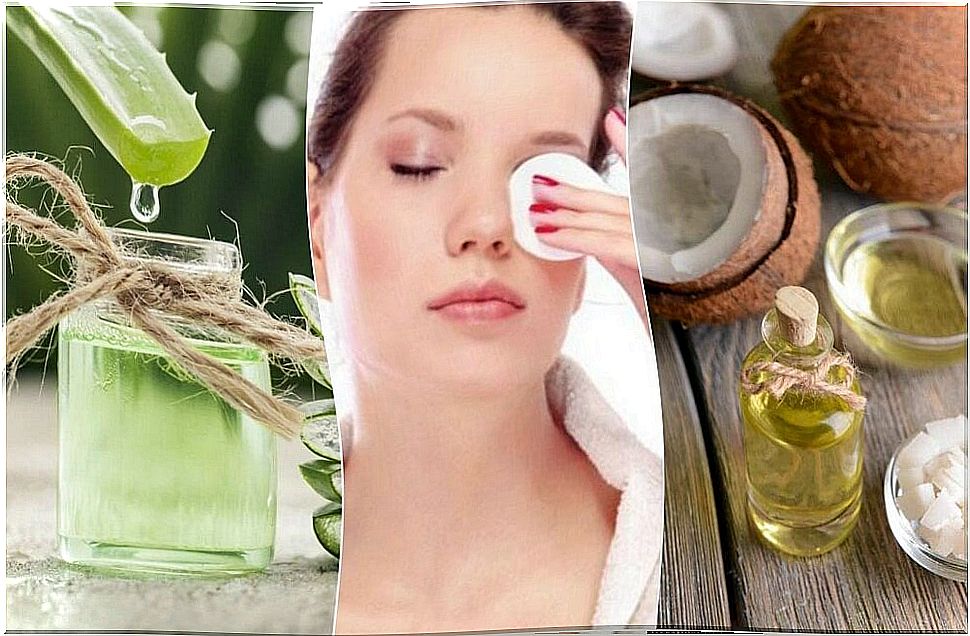 How to remove make-up from the skin with 5 treatments of natural origin