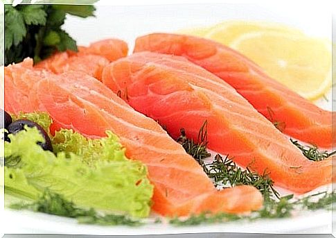 Salmon and other oily fish for gut health