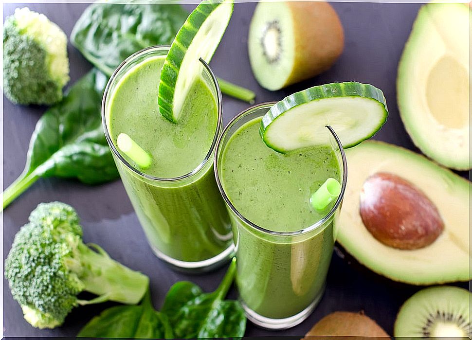 One week detox plan with green smoothies