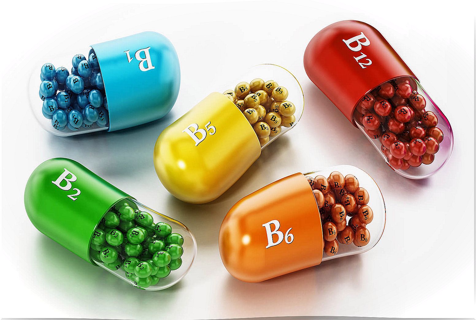 Vitamin B complex supplements.